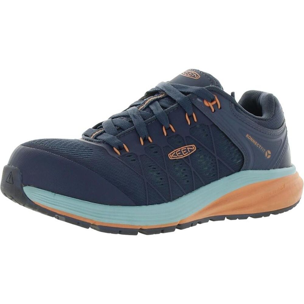 Keen Women's Shoes in Navy and Orange